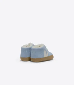 BABY FURED SUEDE STEEL PIERRE<VEJA New