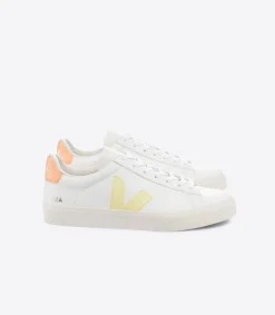 CAMPO LEATHER WHITE SUN PEACH<VEJA Cheap