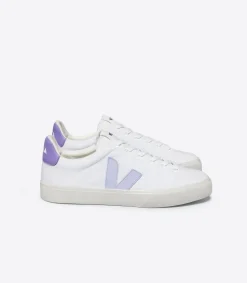 CAMPO CANVAS WHITE SWAN LAVANDE<VEJA Fashion