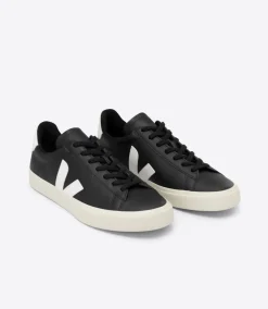 CAMPO LEATHER BLACK WHITE<VEJA Sale