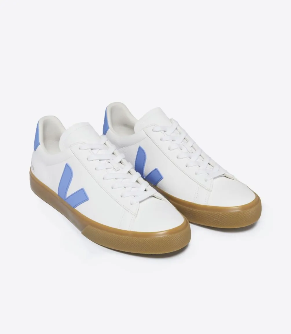 CAMPO LEATHER WHITE AQUA NATURAL<VEJA Cheap