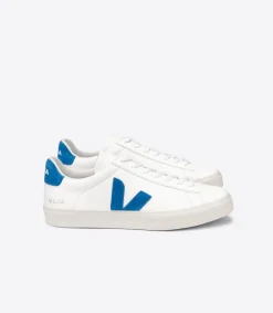 CAMPO LEATHER WHITE SWEDISH BLUE<VEJA Store