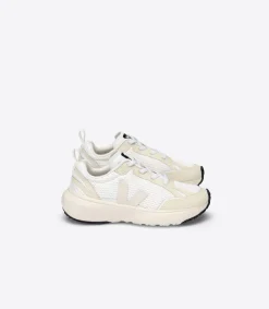 CANARY ELASTIC LACES ALVEOMESH WHITE PIERRE<VEJA Fashion