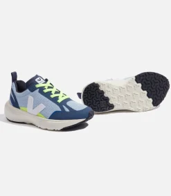 CANARY ELASTIC LACES ALVEOMESH STEEL WHITE<VEJA Cheap