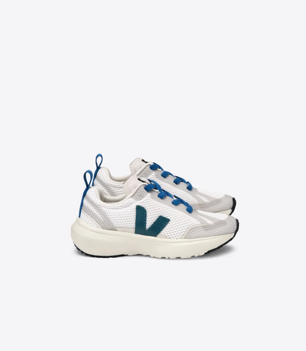 CANARY ELASTIC LACES WHITE BRITTANY<VEJA Clearance