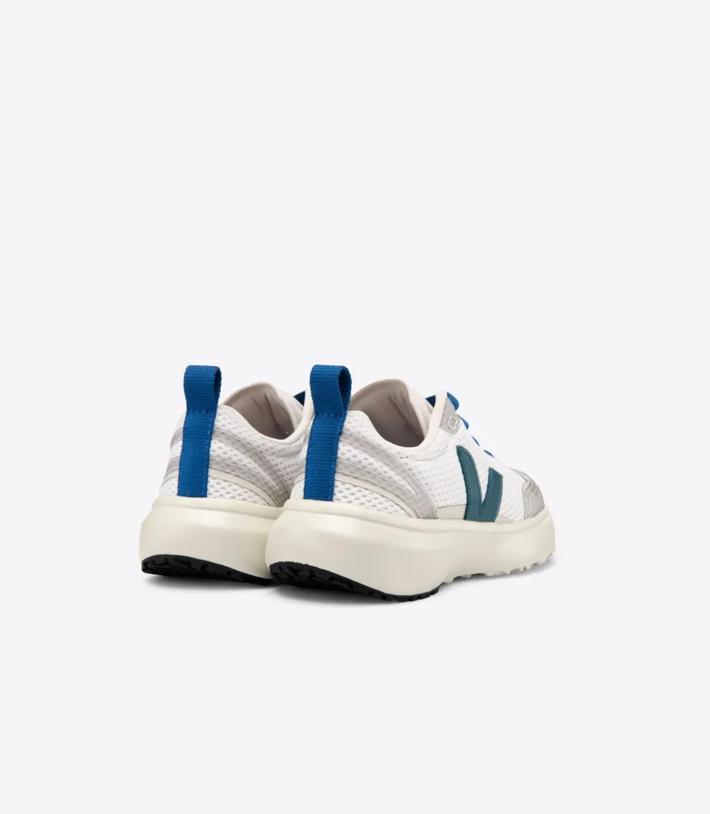 CANARY ELASTIC LACES WHITE BRITTANY<VEJA Clearance