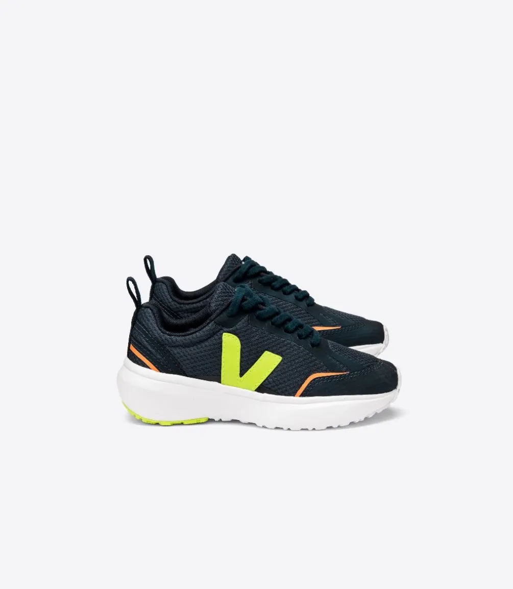 CANARY LACES ALVEOMESH NAUTICO JAUNE FLUO<VEJA Outlet