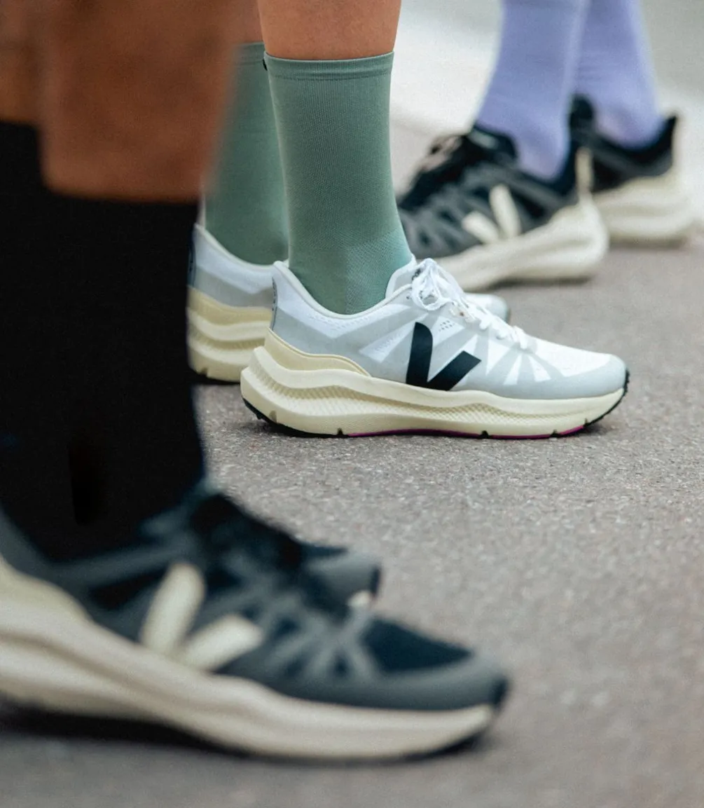 CONDOR 3 ENGINEERED-MESH WHITE BLACK<VEJA Cheap