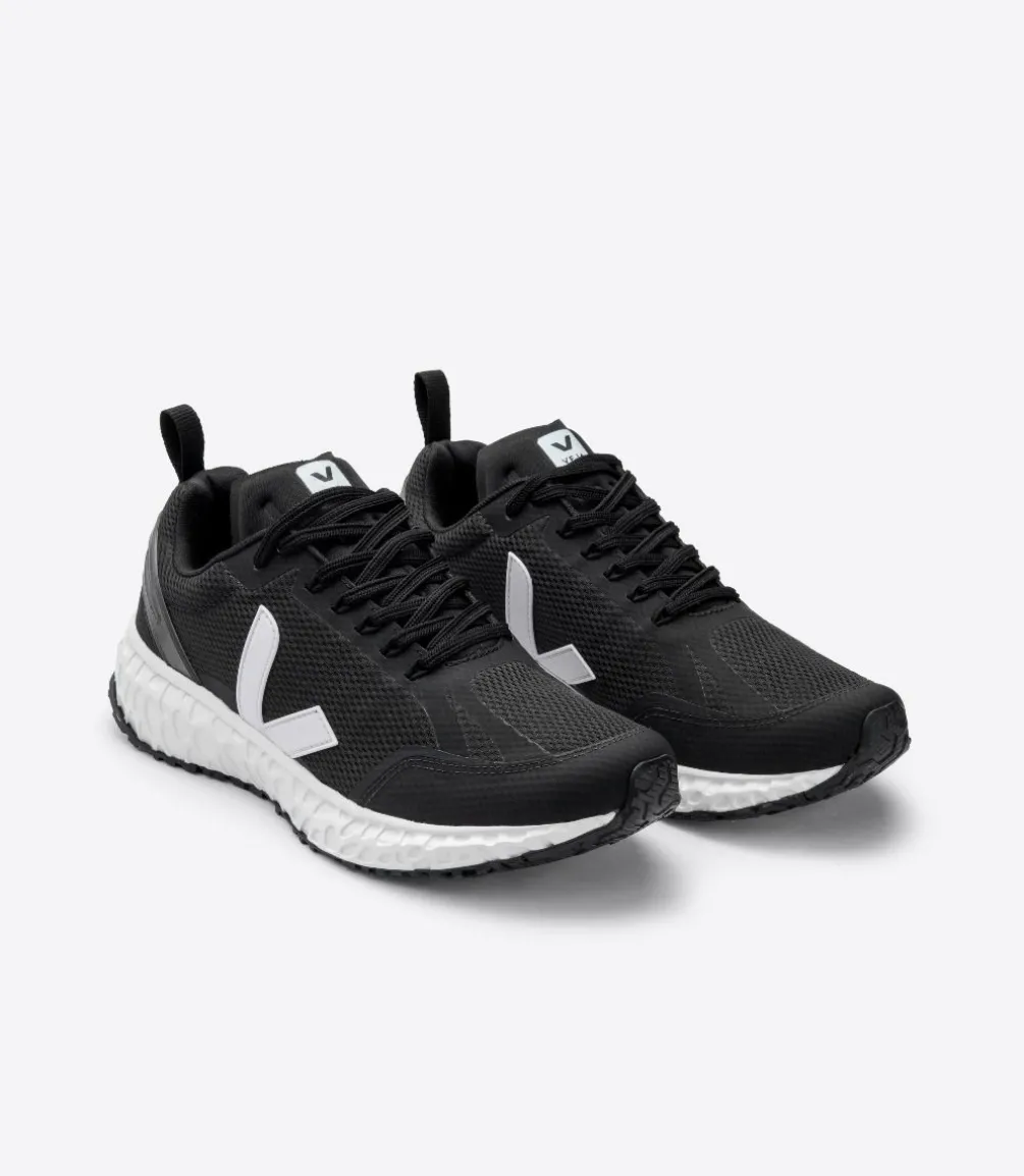 CONDOR MESH BLACK WHITE<VEJA Best Sale