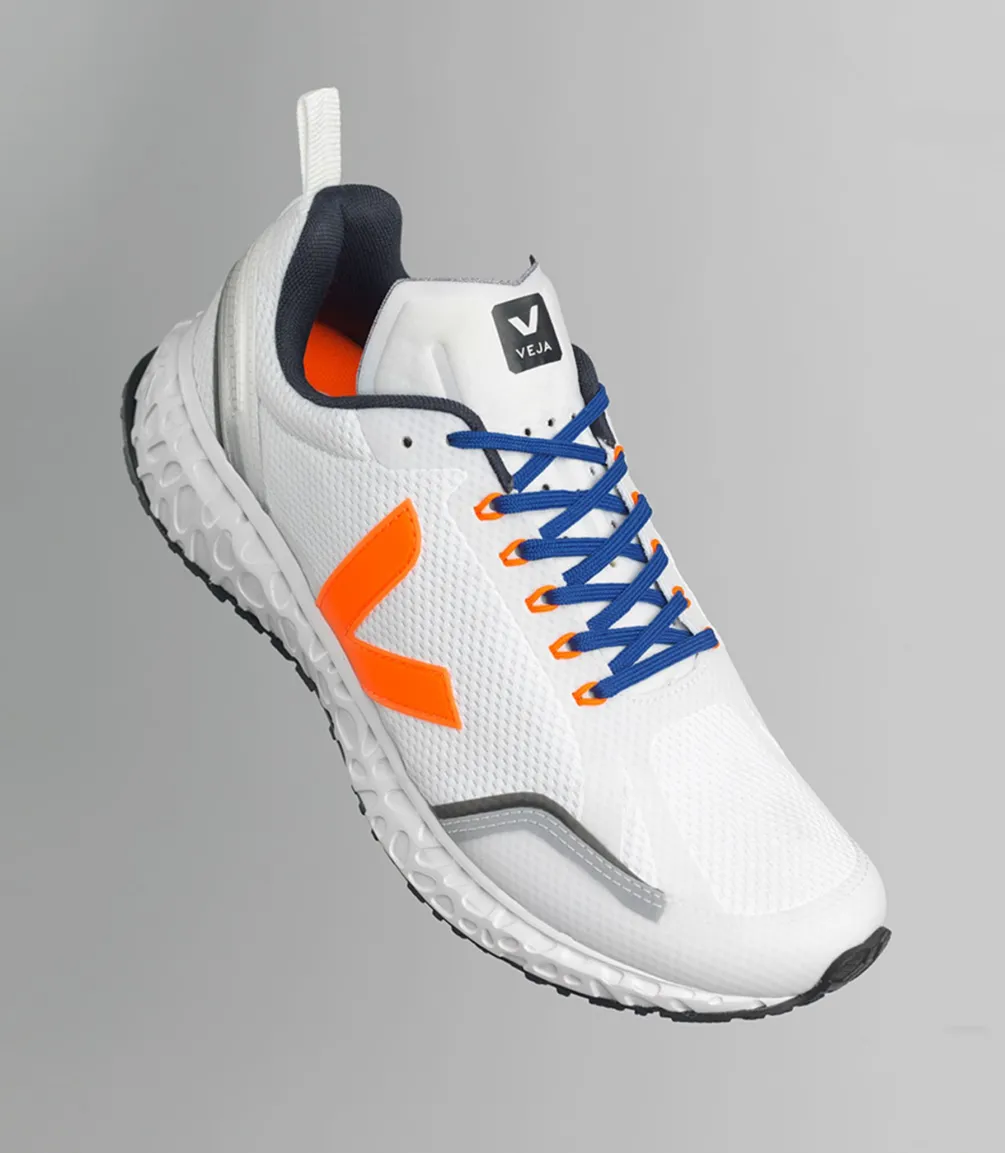 CONDOR MESH WHITE ORANGE FLUO<VEJA Hot