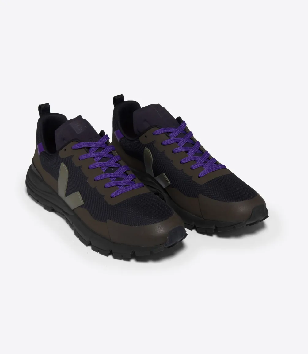 DEKKAN ALVEOMESH BLACK KAKI EAGLE<VEJA Fashion