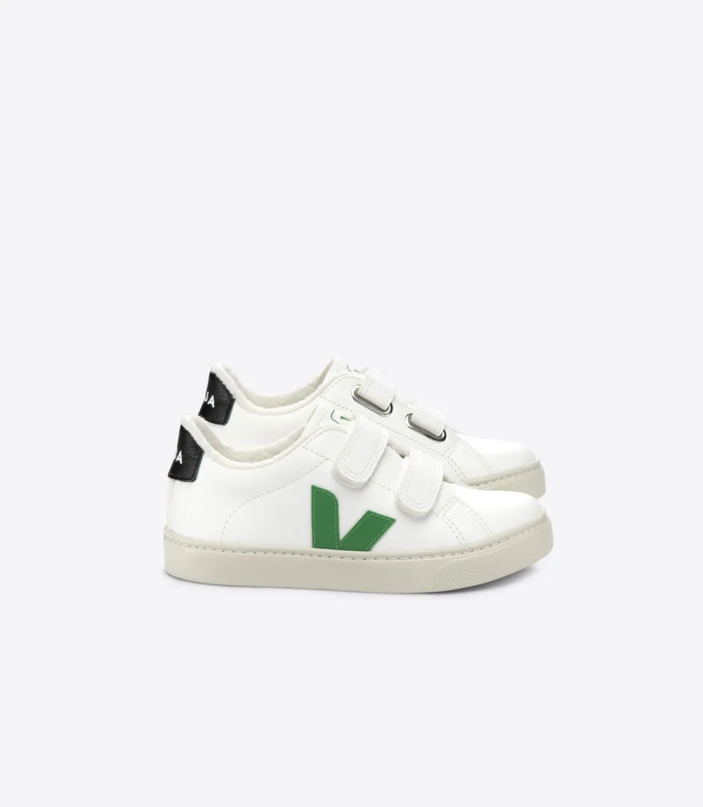 ESPLAR FURED LEATHER WHITE EMERAUDE<VEJA Cheap