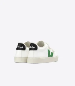 ESPLAR FURED LEATHER WHITE EMERAUDE<VEJA Cheap