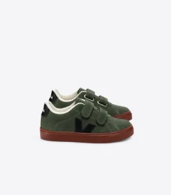 ESPLAR FURED SUEDE MUD BLACK<VEJA Discount