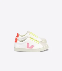 ESPLAR LACE WHITE GUIMAUVE ORANGE FLUO<VEJA Store