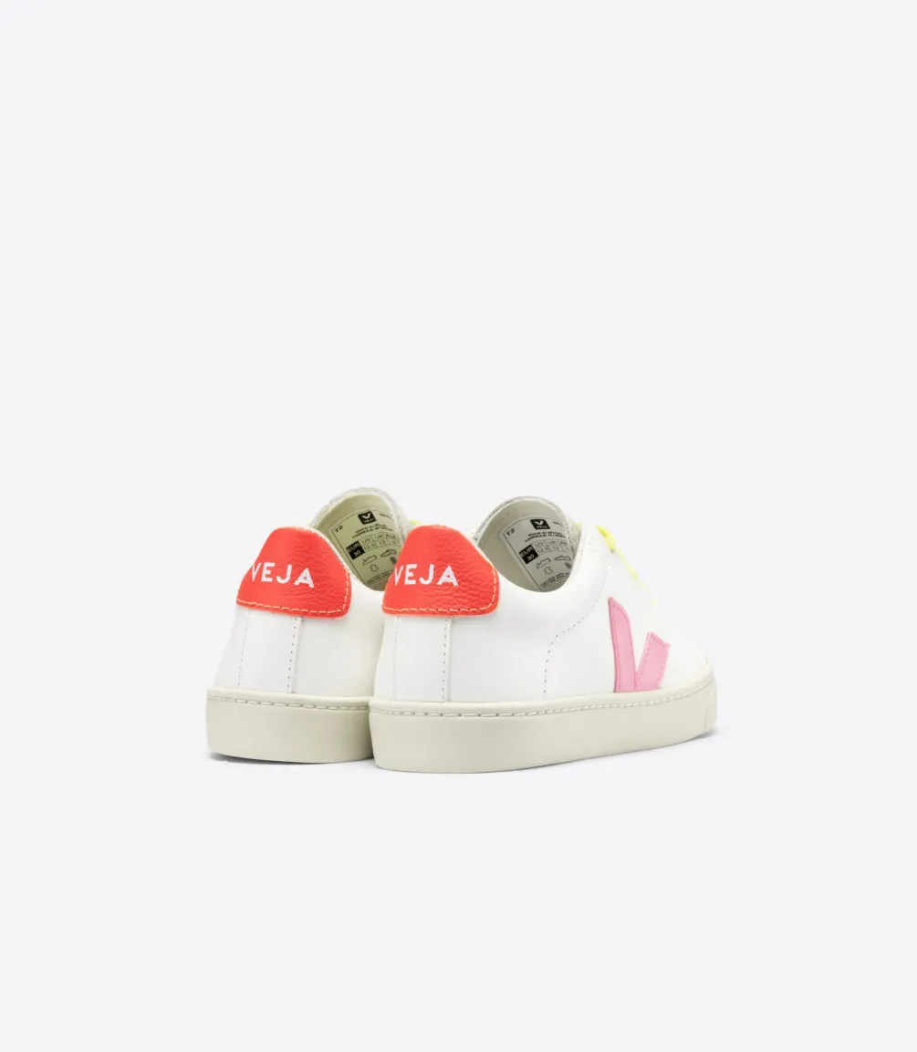ESPLAR LACE WHITE GUIMAUVE ORANGE FLUO<VEJA Store