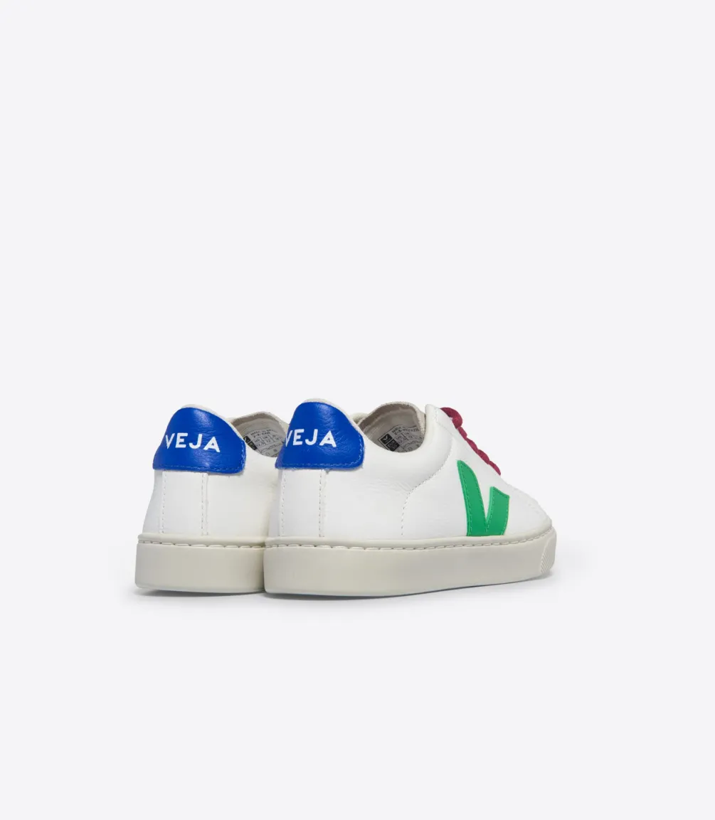 ESPLAR LACES LEATHER WHITE LEAF PAROS<VEJA Store