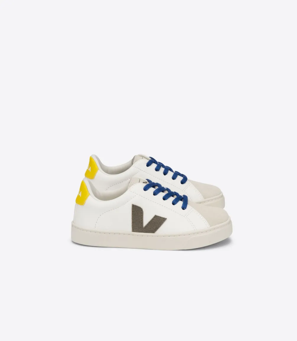 ESPLAR LACES LEATHER WHITE MOONROCK TONIC<VEJA Online