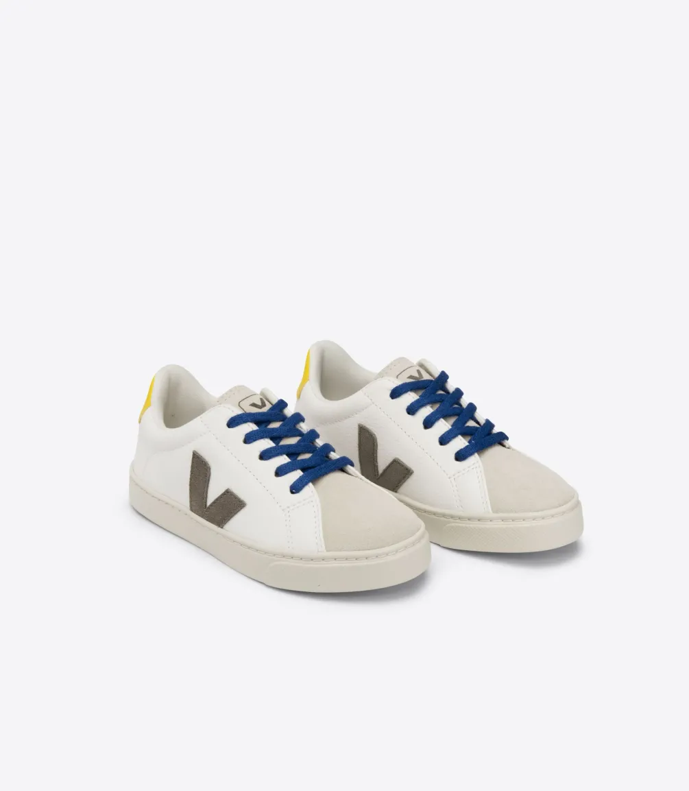 ESPLAR LACES LEATHER WHITE MOONROCK TONIC<VEJA Online