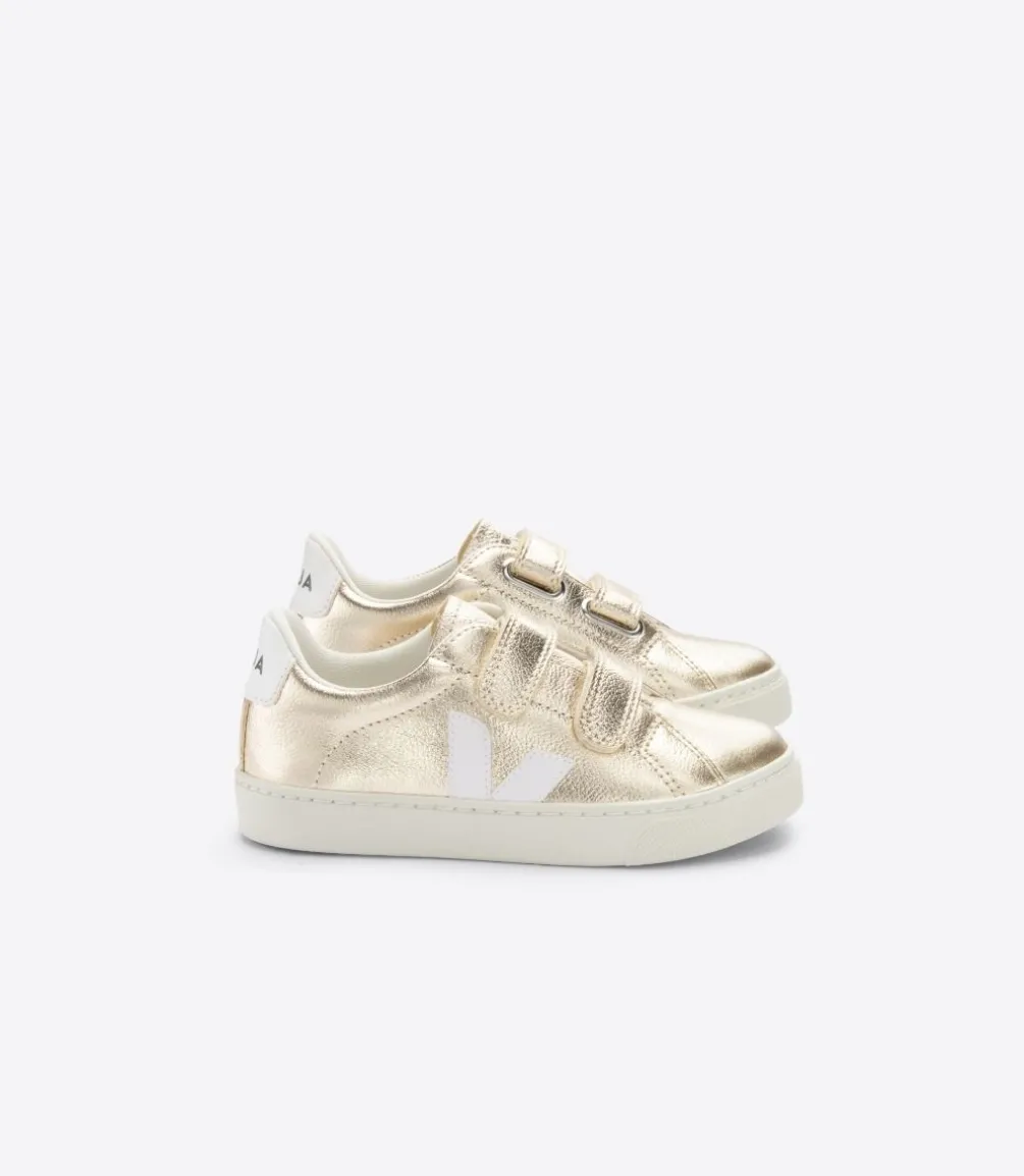 ESPLAR LEATHER PLATINE WHITE<VEJA Sale