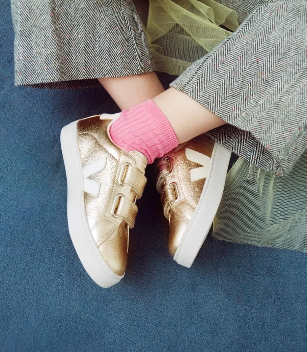 ESPLAR LEATHER PLATINE WHITE<VEJA Sale