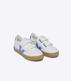 ESPLAR LEATHER WHITE AQUA NATURAL<VEJA Clearance