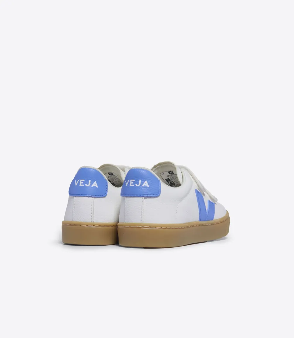 ESPLAR LEATHER WHITE AQUA NATURAL<VEJA Clearance