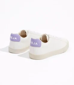 ESPLAR LEATHER WHITE LAVANDE<VEJA Flash Sale