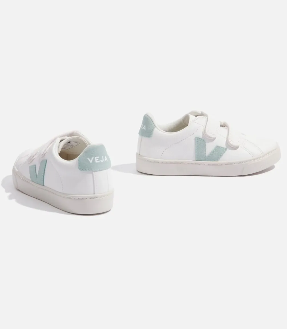 ESPLAR LEATHER WHITE MATCHA<VEJA Fashion