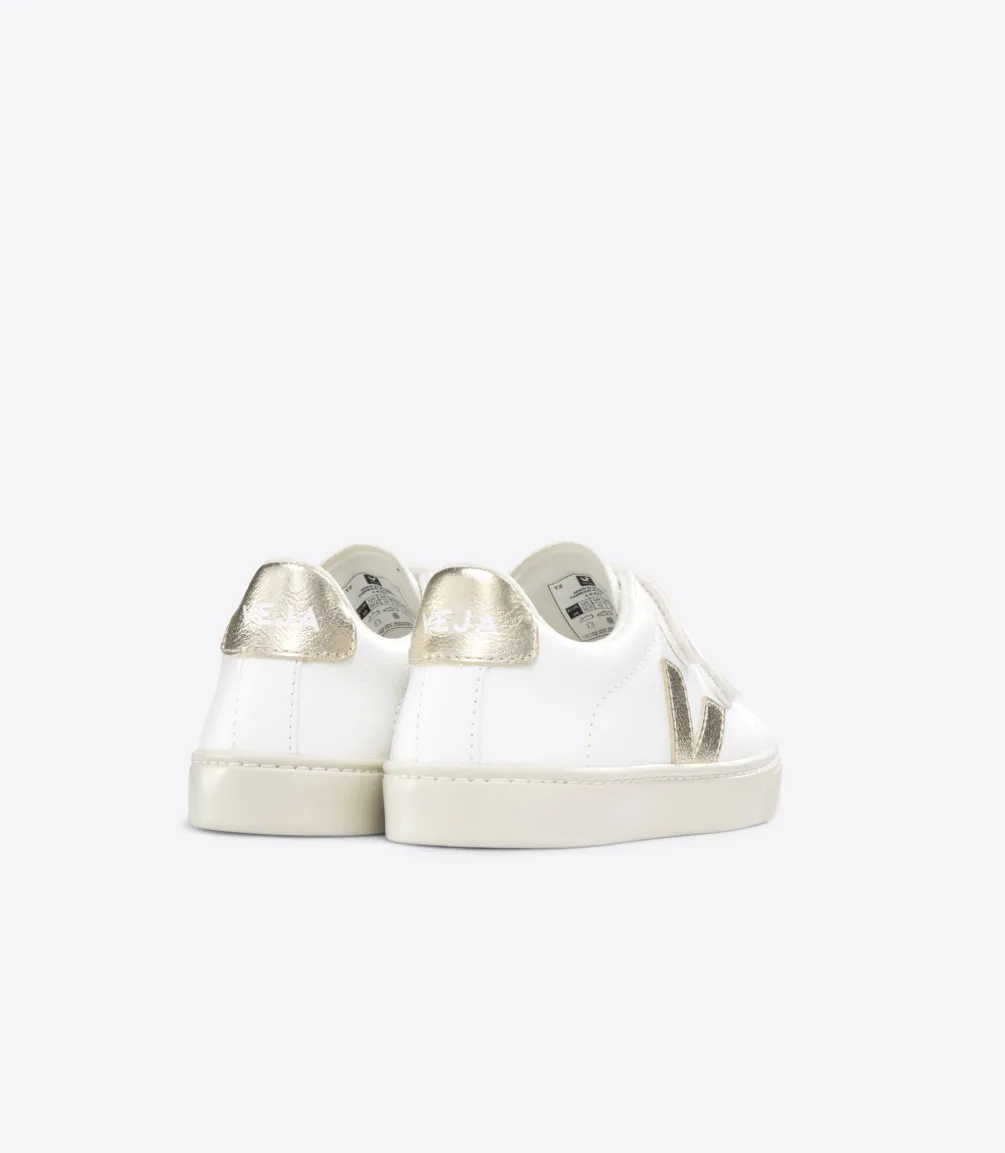 ESPLAR LEATHER WHITE PLATINE<VEJA Cheap