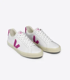ESPLAR LEATHER WHITE ULTRAVIOLET<VEJA Flash Sale