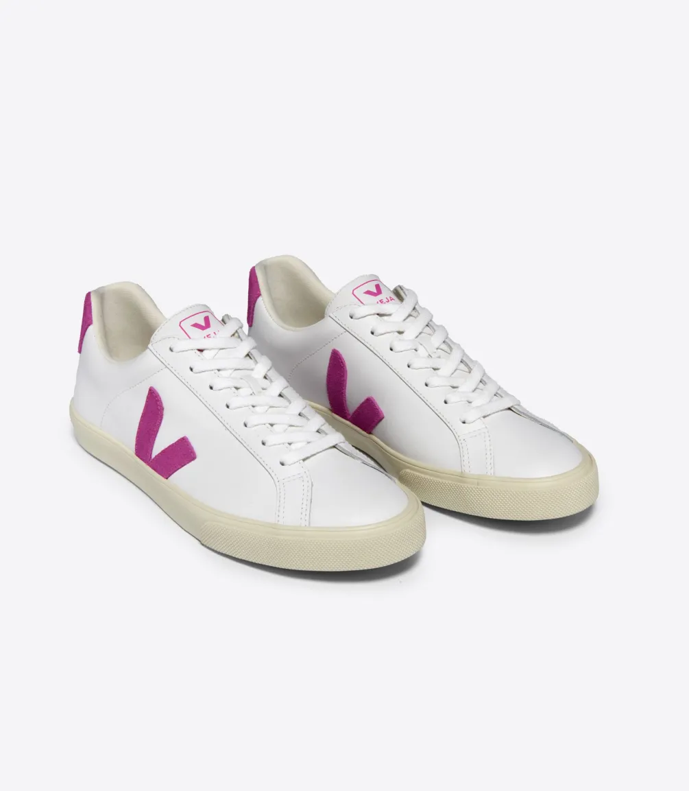 ESPLAR LEATHER WHITE ULTRAVIOLET<VEJA Flash Sale