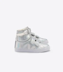 ESPLAR MID FURED LEATHER UNICORN WHITE<VEJA Discount