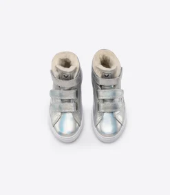 ESPLAR MID FURED LEATHER UNICORN WHITE<VEJA Discount