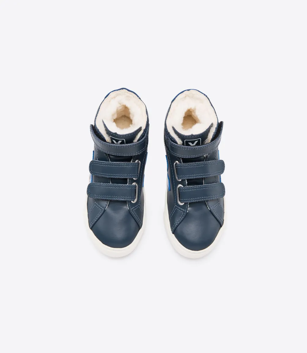 ESPLAR MID FURED LEATHER NAUTICO INDIGO<VEJA Cheap