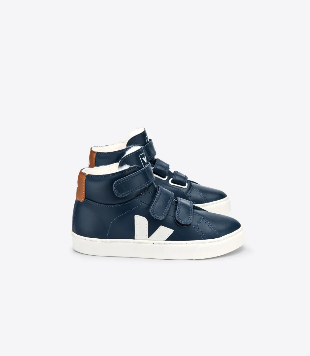 ESPLAR MID FURED LEATHER NAUTICO TUILE<VEJA Best Sale