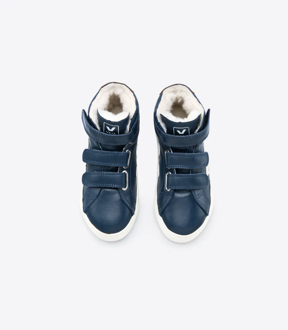 ESPLAR MID FURED LEATHER NAUTICO TUILE<VEJA Best Sale