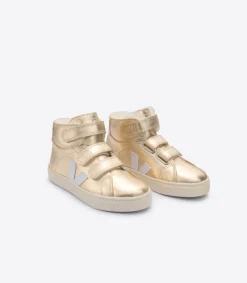 ESPLAR MID FURED LEATHER PLATINE WHITE<VEJA Cheap