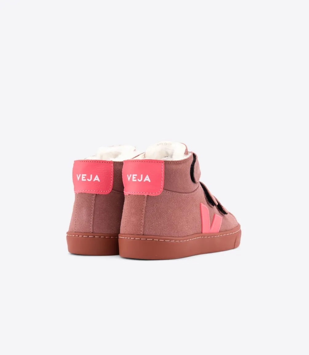 ESPLAR MID FURED SUEDE DIRED PETAL ROSE FLUO<VEJA Cheap