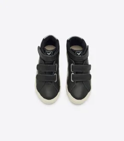 ESPLAR MID LEATHER BLACK GREY<VEJA Cheap
