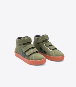 ESPLAR MID SUEDE MUD NAUTICO RUST SOLE<VEJA New