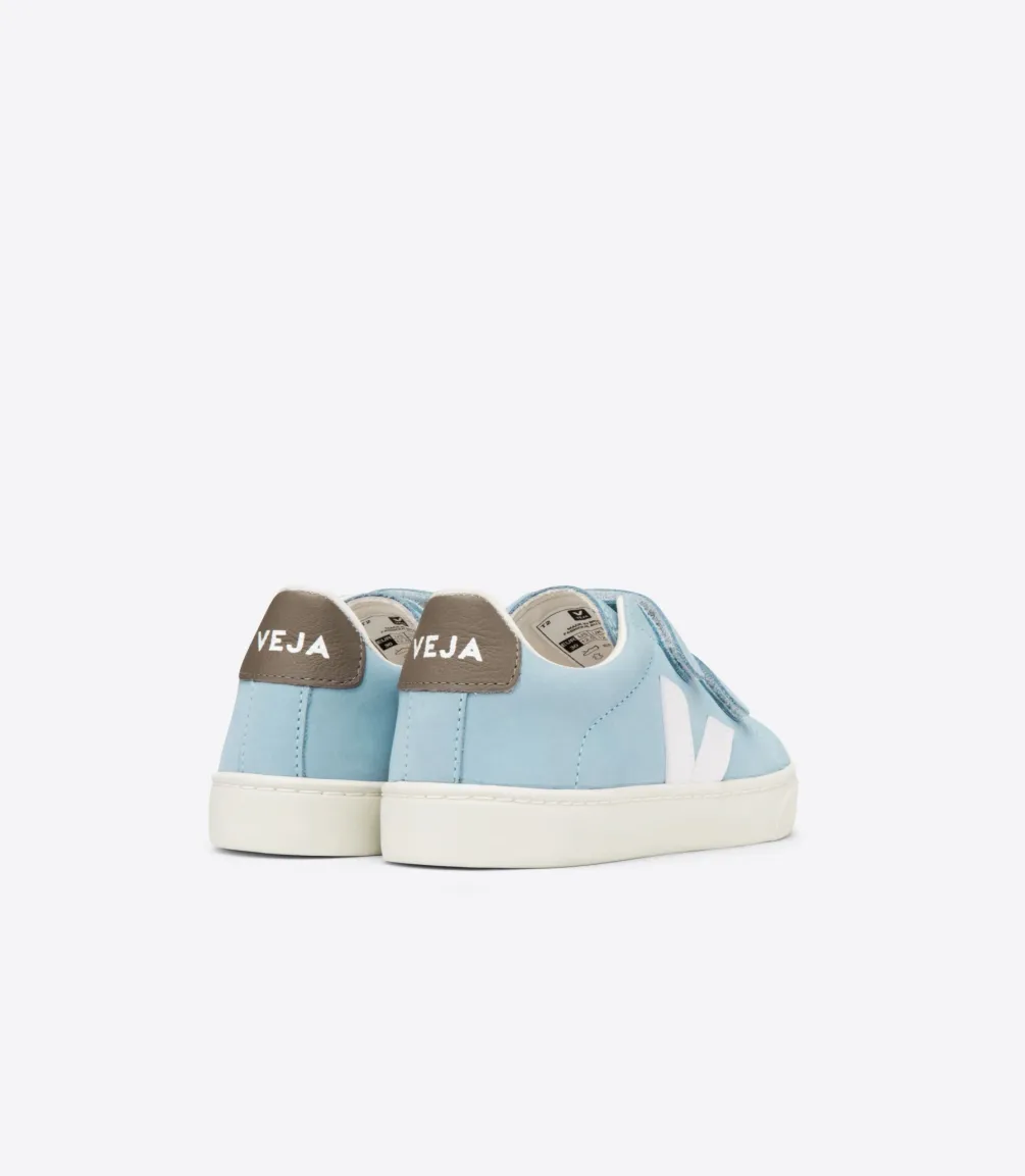 ESPLAR NUBUCK STEEL WHITE<VEJA Fashion