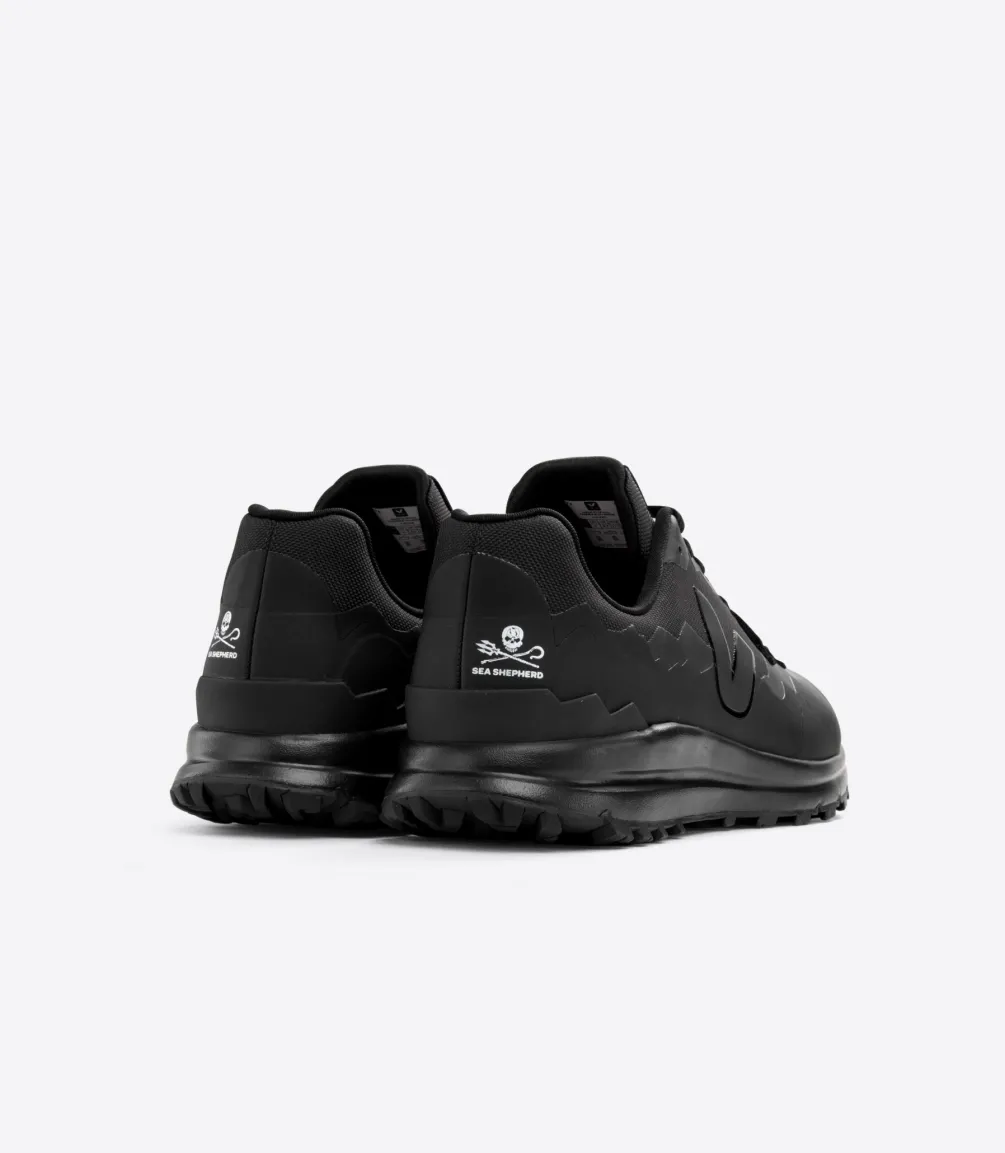 FITZ ROY TREK-SHELL X SEA SHEPHERD FULL BLACK<VEJA Best