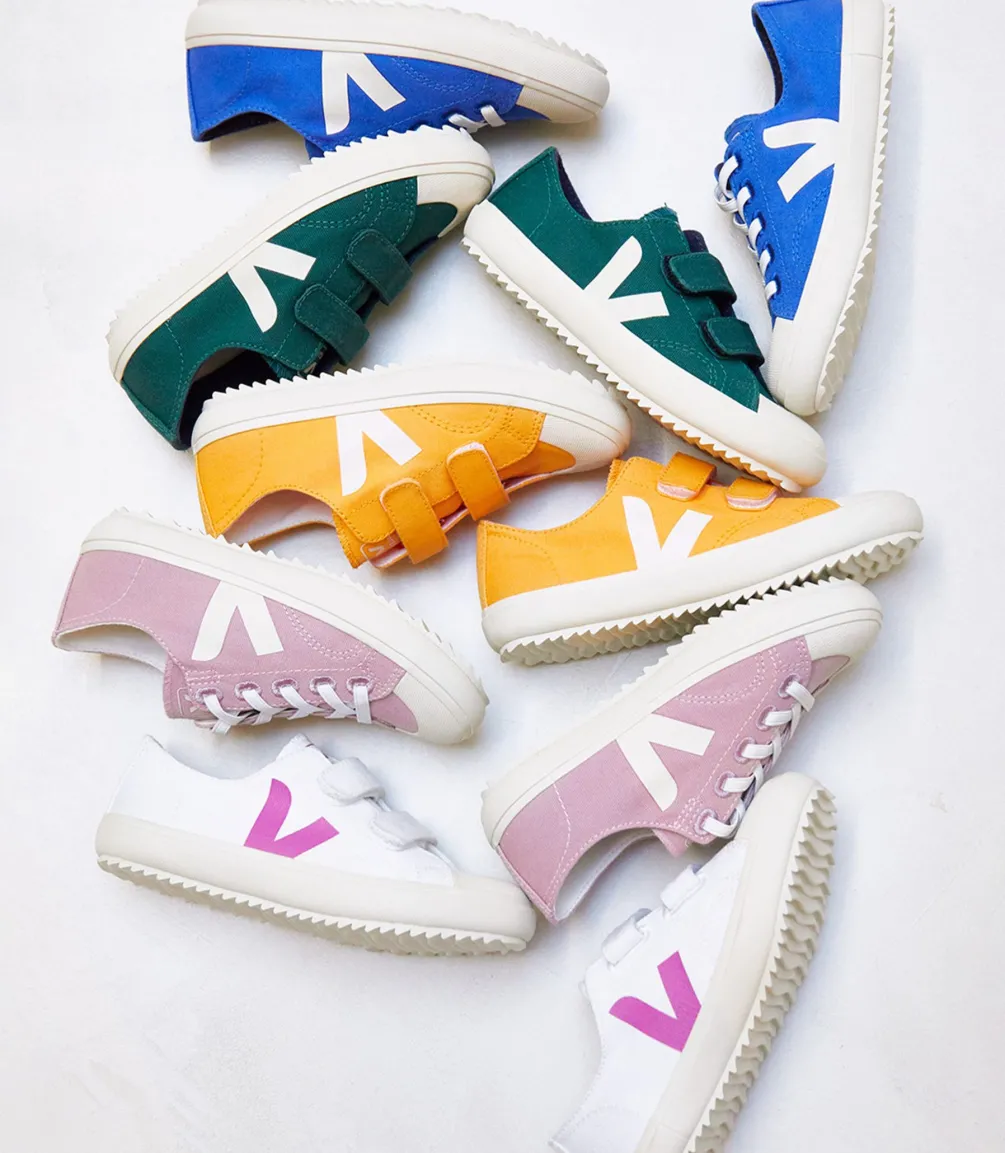 FLIP ELASTIC LACES CANVAS BABE PIERRE<VEJA Discount