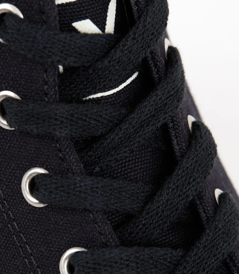 LACES ORGANIC COTTON BLACK<VEJA Sale