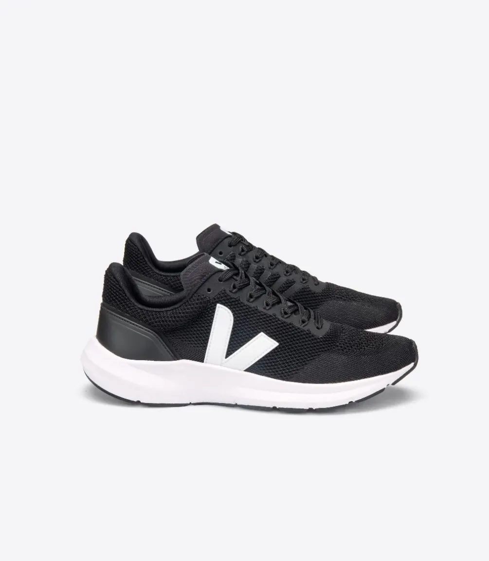 MARLIN V-KNIT BLACK WHITE<VEJA New