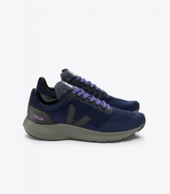 MARLIN V-KNIT NIL BLACK KAKI SOLE<VEJA Outlet