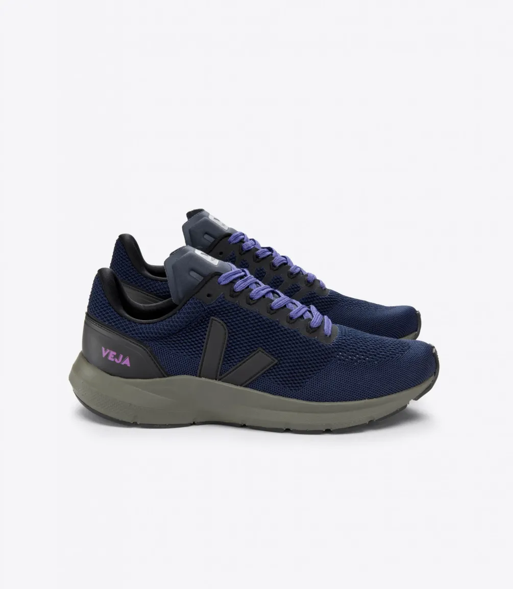 MARLIN V-KNIT NIL BLACK KAKI SOLE<VEJA Outlet
