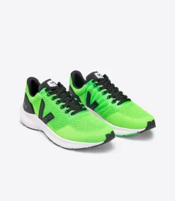 MARLIN V-KNIT VERT FLUO BLACK<VEJA Cheap