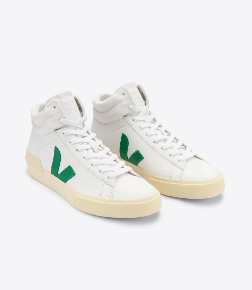 MINOTAUR LEATHER WHITE EMERAUDE BUTTER<VEJA Clearance